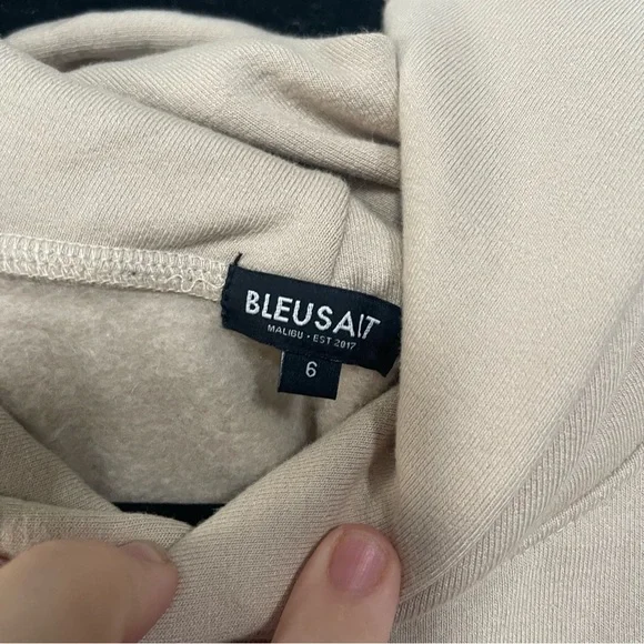 Bleusalt Men’s Luxe Skater Hoodie Sweatshirt Pullover size 6 2X XXL - Picture 4 of 5